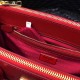 Prada Galleria Medium Bag In Red Saffiano Leather