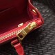 Prada Galleria Medium Bag In Red Saffiano Leather