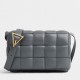 Bottega Veneta Padded Cassette Bag In Thunder Intrecciato Lambskin