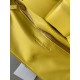 Bottega Veneta Padded Cassette Bag In Yellow Intrecciato Lambskin