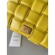 Bottega Veneta Padded Cassette Bag In Yellow Intrecciato Lambskin