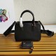 Prada Galleria Mini Bag In Black Saffiano Leather