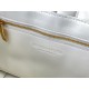 Bottega Veneta Chain Cassette Bag In White Intrecciato Lambskin