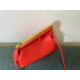 Fendi First Small Bag In Red Nappa Leather