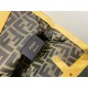 Fendi First Small Bag In Yellow Nappa Leather