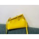 Fendi First Small Bag In Yellow Nappa Leather