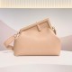 Fendi First Medium Bag In Powder Pink Nappa Leather