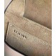 Loewe Gate Small Bag In Sand Calfskin and Jacquard