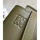 Loewe Gate Dual Mini Bag In Autumn Green Calfskin