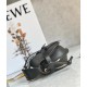 Loewe Gate Dual Mini Bag In Black Calfskin