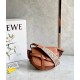 Loewe Gate Dual Mini Bag In Tan Calfskin