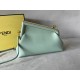 Fendi First Small Bag In Mint Green Nappa Leather