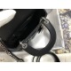 Dior Lady Dior Mini Bag with Chain in Noir Cannage Lambskin