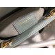 Dior Lady Dior Mini Bag with Chain in Grey Cannage Lambskin