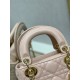 Dior Lady Dior Mini Bag with Chain in Powder Cannage Lambskin