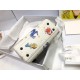 Dior Lady Dior Mini Bag in White Calfskin with Pixel Zodiac Print