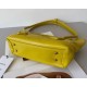 Bottega Veneta Arco Small Bag In Yellow Intrecciato Leather