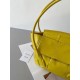 Bottega Veneta Arco Small Bag In Yellow Intrecciato Leather