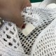 Prada Large Tote Bag In White Woven Raffia