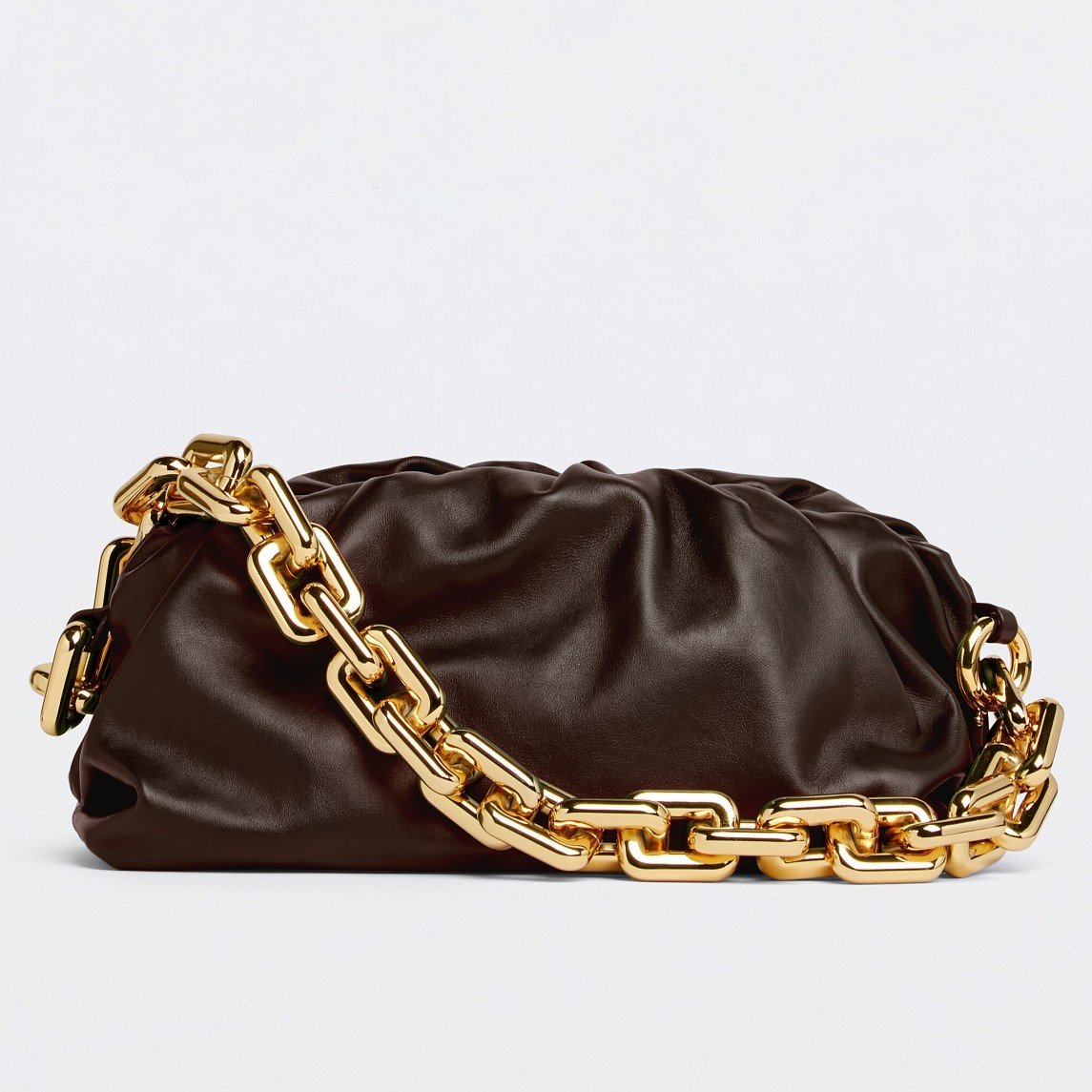 Bottega Veneta The Chain Pouch Bag In Fondant Calfskin