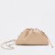 Bottega Veneta Mini Pouch with Strap in Almond Calfskin