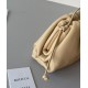 Bottega Veneta Mini Pouch with Strap in Almond Calfskin