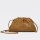 Bottega Veneta Mini Pouch with Strap in Teak Calfskin