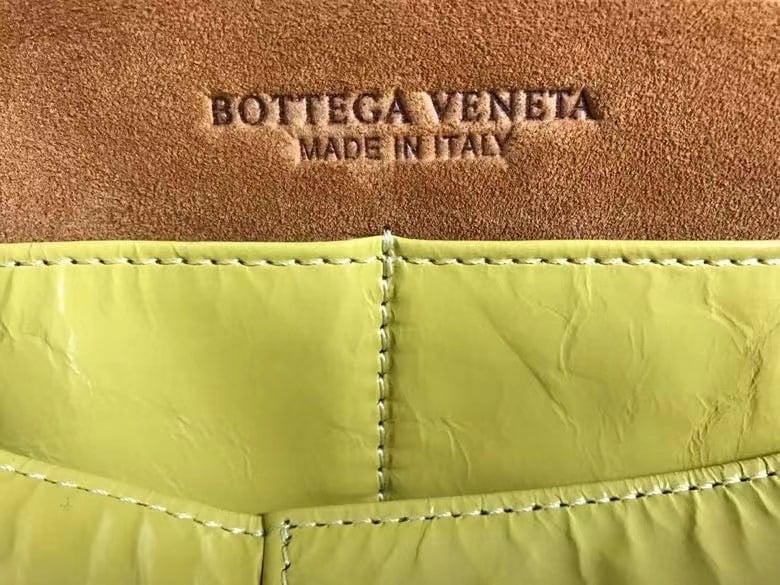 Bottega Veneta Arco Medium Bag In Yellow Intrecciato Leather