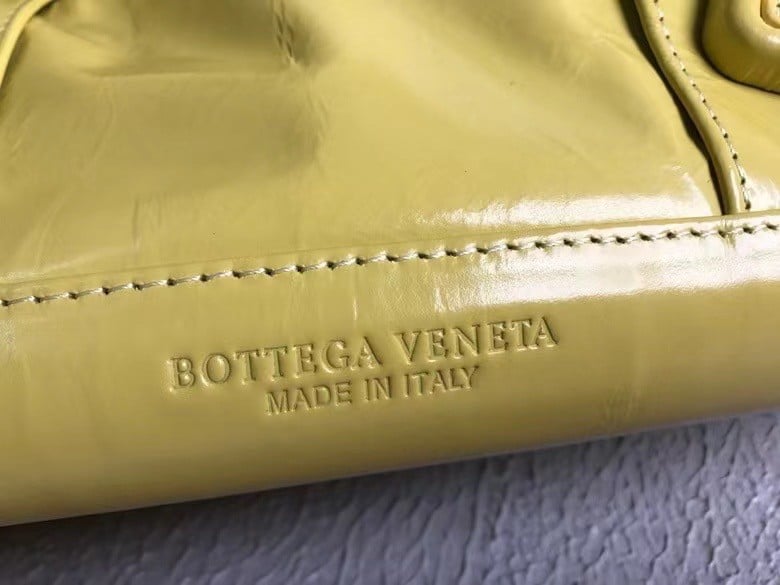 Bottega Veneta Arco Medium Bag In Yellow Intrecciato Leather