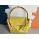 Bottega Veneta Arco Medium Bag In Yellow Intrecciato Leather