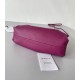 Bottega Veneta Mini Pouch with Strap in Cinnabar Calfskin