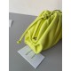 Bottega Veneta Mini Pouch with Strap in Kiwi Calfskin