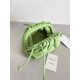 Bottega Veneta Mini Pouch with Strap in Pistachio Calfskin