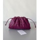 Bottega Veneta Mini Pouch with Strap in Cinnabar Intrecciato Lambskin