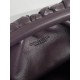 Bottega Veneta Mini Pouch with Strap in Grape Intrecciato Lambskin