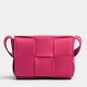 Bottega Veneta Candy Cassette Bag In Cranberry Lambskin