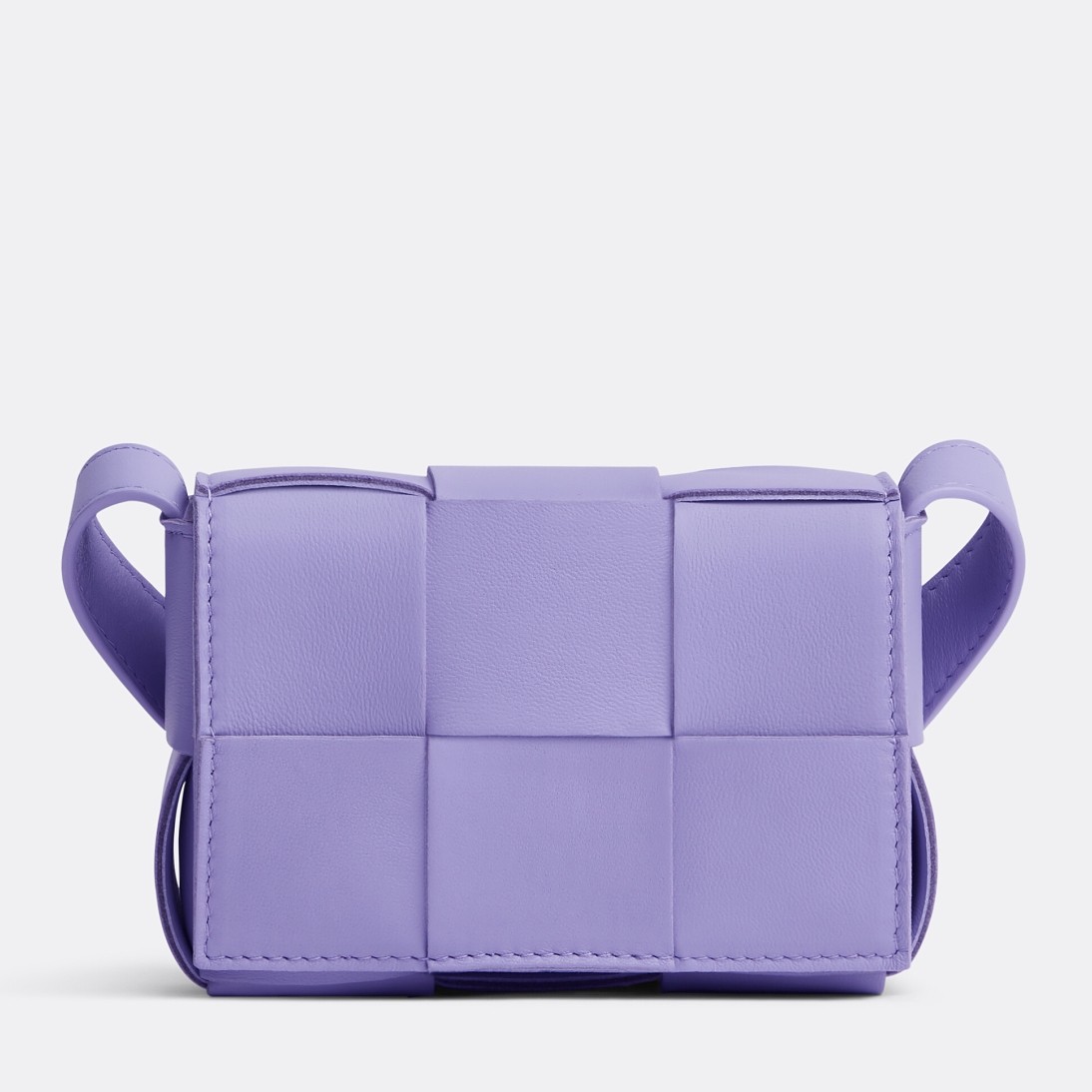 Bottega Veneta Candy Cassette Bag In Wisteria Lambskin