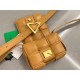 Bottega Veneta Candy Padded Cassette Bag In Camel Lambskin