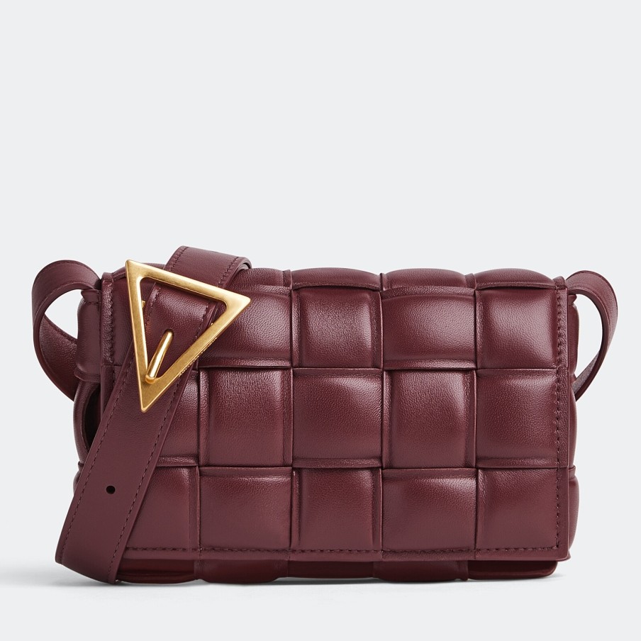 Bottega Veneta Small Padded Cassette Bag In Barolo Lambskin