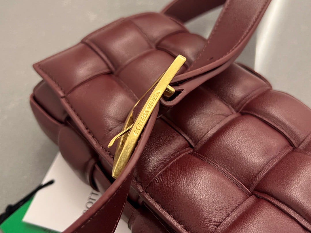 Bottega Veneta Small Padded Cassette Bag In Barolo Lambskin