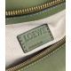 Loewe Puzzle Hobo Bag In Green Nappa Calfskin