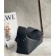 Loewe Puzzle Hobo Bag In Black Nappa Calfskin