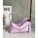 Loewe Puzzle Hobo Bag In Pink Nappa Calfskin