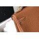 Hermes Kelly 25cm Retourne Bag in Gold Clemence Leather GHW