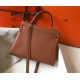 Hermes Kelly 25cm Retourne Bag in Gold Clemence Leather GHW