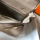 Hermes Kelly 25cm Retourne Bag in Trench Clemence Leather GHW