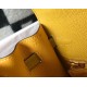 Hermes Kelly 25cm Retourne Bag in Jaune Ambre Clemence Leather GHW