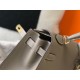 Hermes Kelly 25cm Sellier Bag in Gris Asphalt Epsom Calfskin GHW