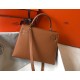 Hermes Kelly 25cm Sellier Bag in Gold Epsom Calfskin GHW