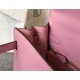 Hermes Kelly 25cm Sellier Bag in Mauve Sylvestre Epsom Calfskin GHW